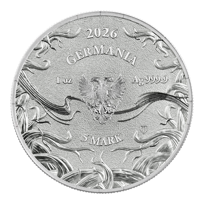 Germania mint 2026 Nords werdanda 1oz silver coin