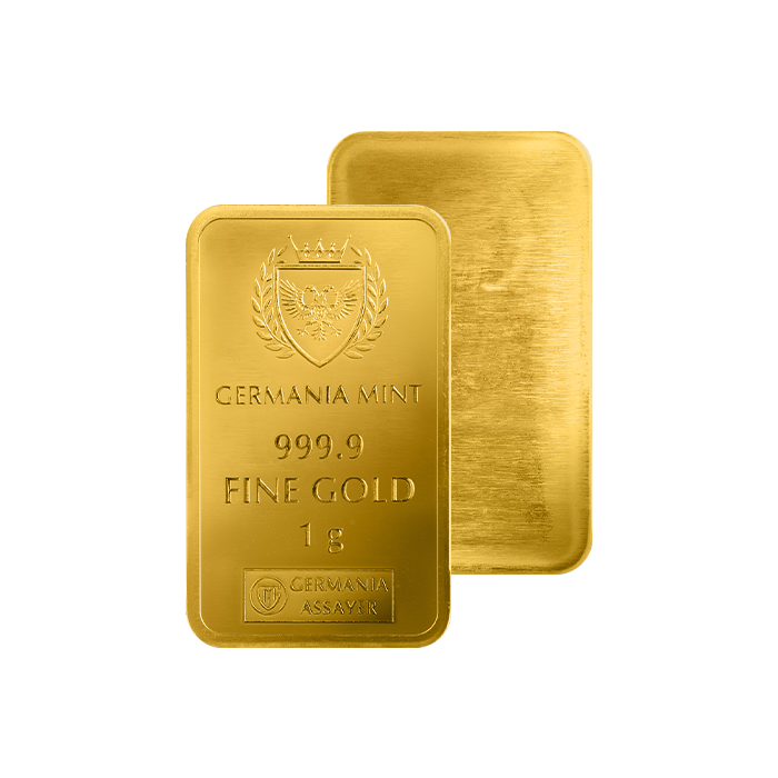 Germania mint WMF2026 1 gram Minted bar