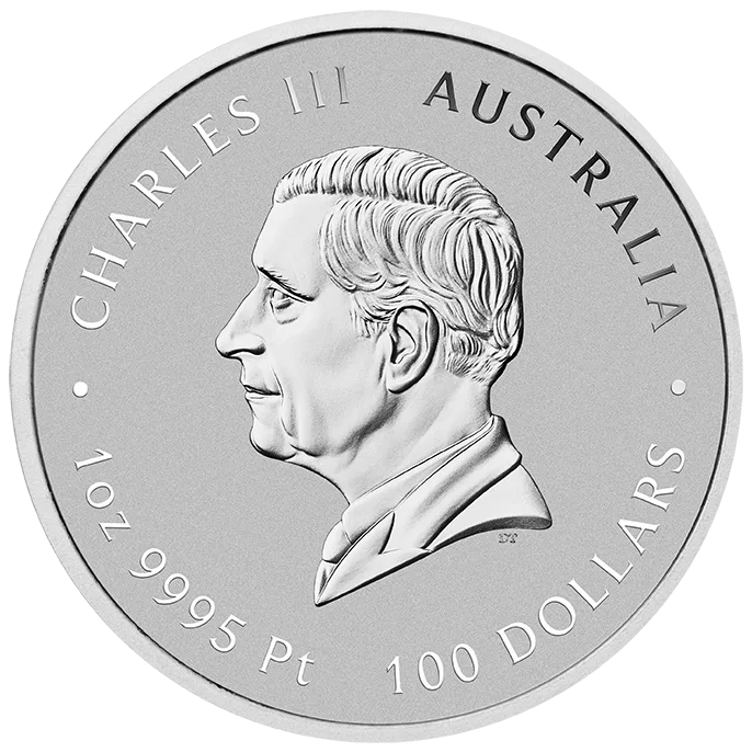 2026 Australia Year of the Horse 1oz Platinum Coloured coin