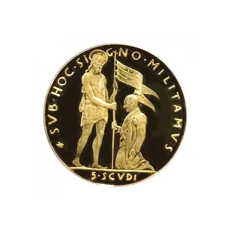 1973 Order of malta Gold coin