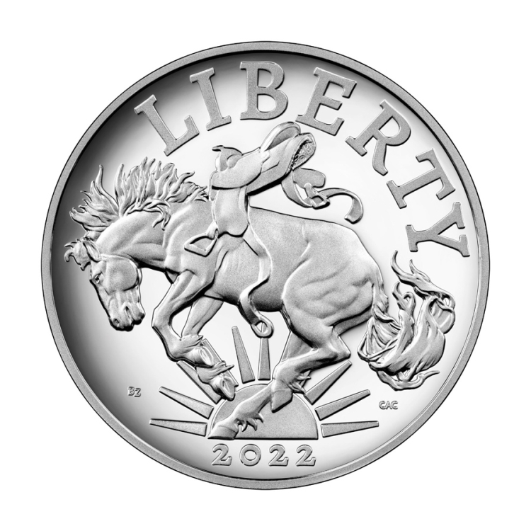 2022 P American Liberty Proof 1oz Silver Medal