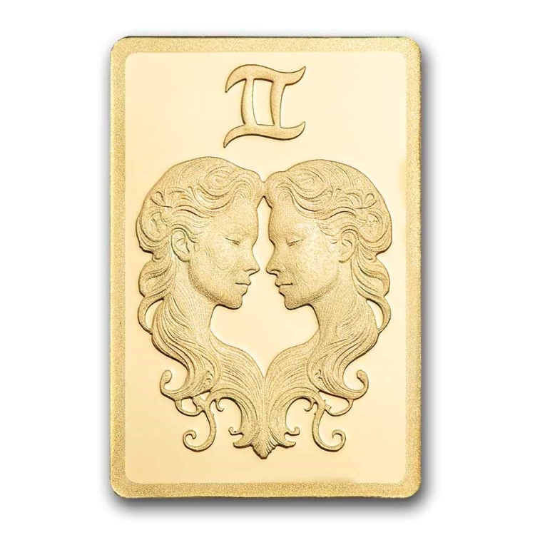 PAMP suisse Zodiacs GEMINI 0.5gram Minted bar