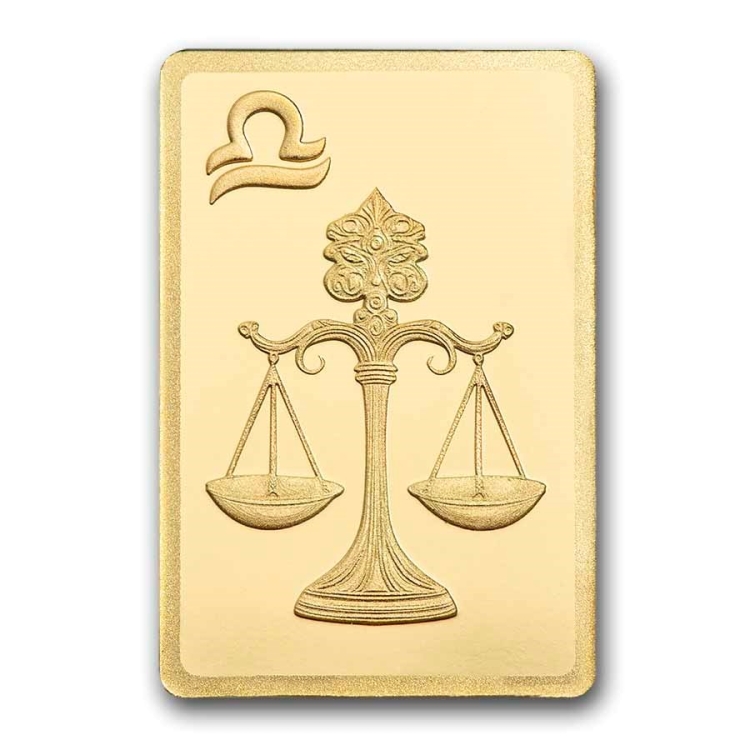PAMP suisse Zodiacs LIBRA 0.5gram Minted bar