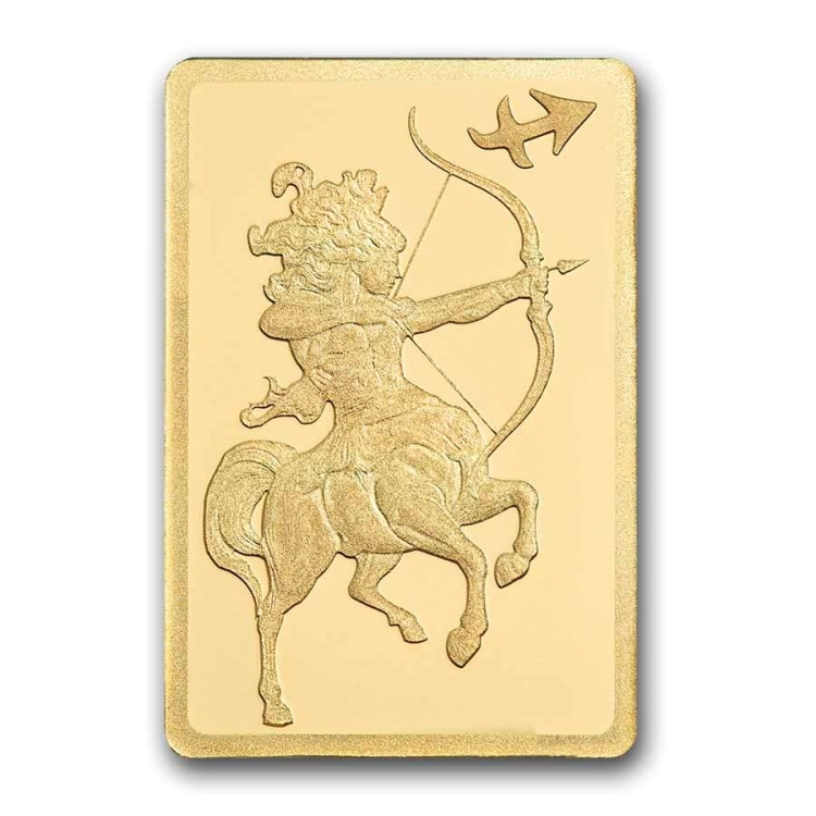PAMP suisse Zodiacs SAGITTARIUS 0.5gram Minted bar