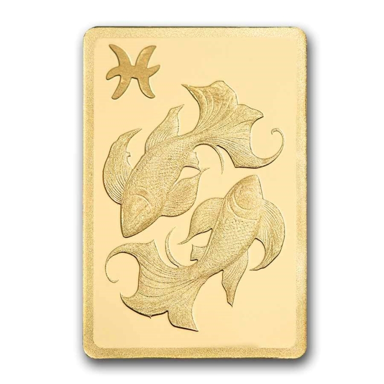 PAMP suisse Zodiacs PISCES 0.5gram Minted bar