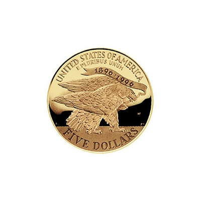 1995 Centennial Olympics Torch Runner Gold Coin
