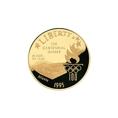 1995 Centennial Olympics Stadium Gold Coin