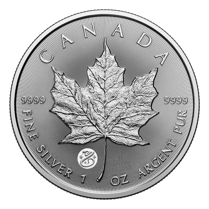 2025 Canada 1 oz Treasured Silver Maple Leaf snake Privy Coin (in Assay)