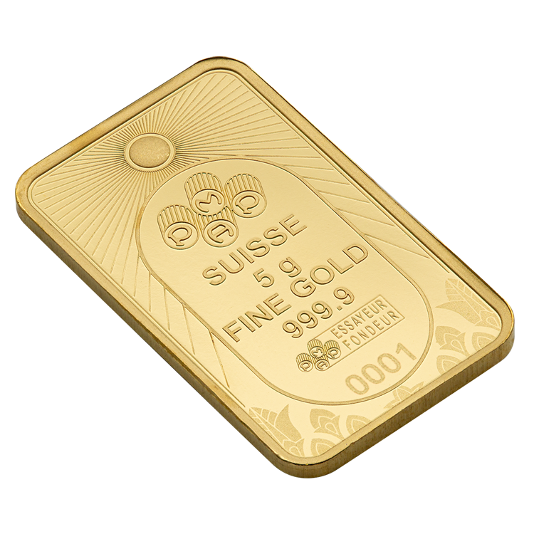 PAMP Suisse Good Luck Scarab 5g minted bar