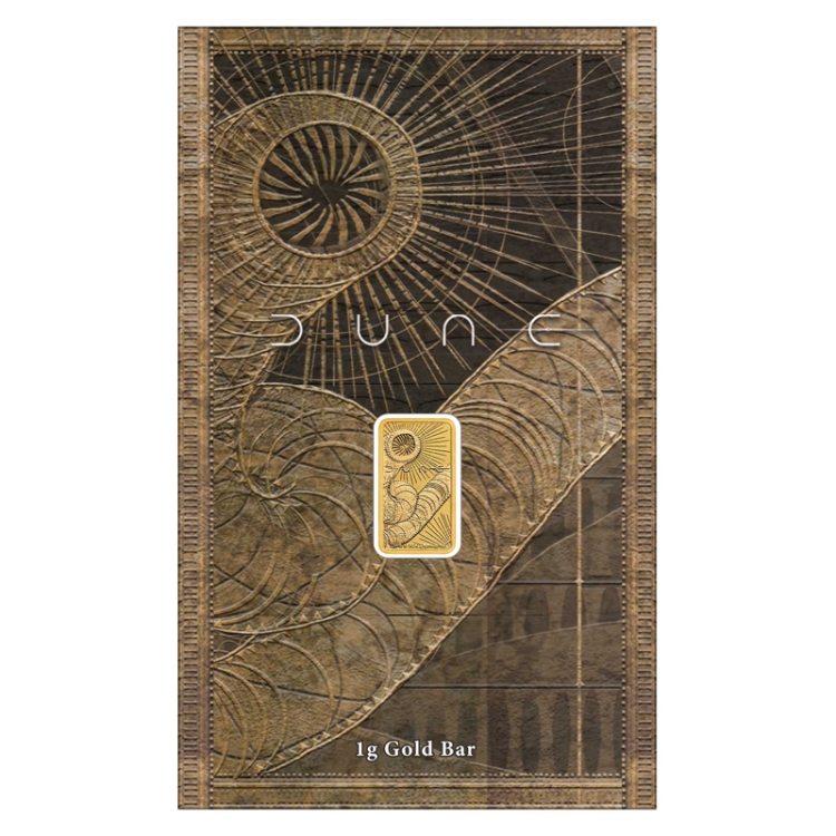 DUNE Shaihulud 1g Gold Minted Bar