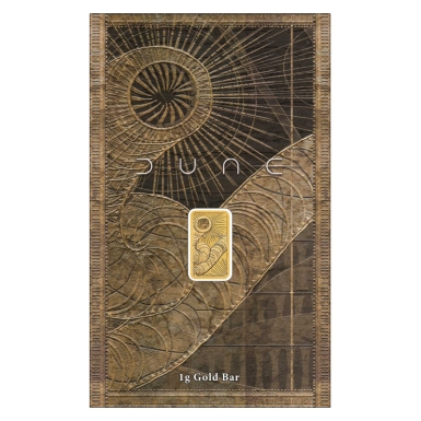 DUNE Shaihulud 1g Gold Minted Bar