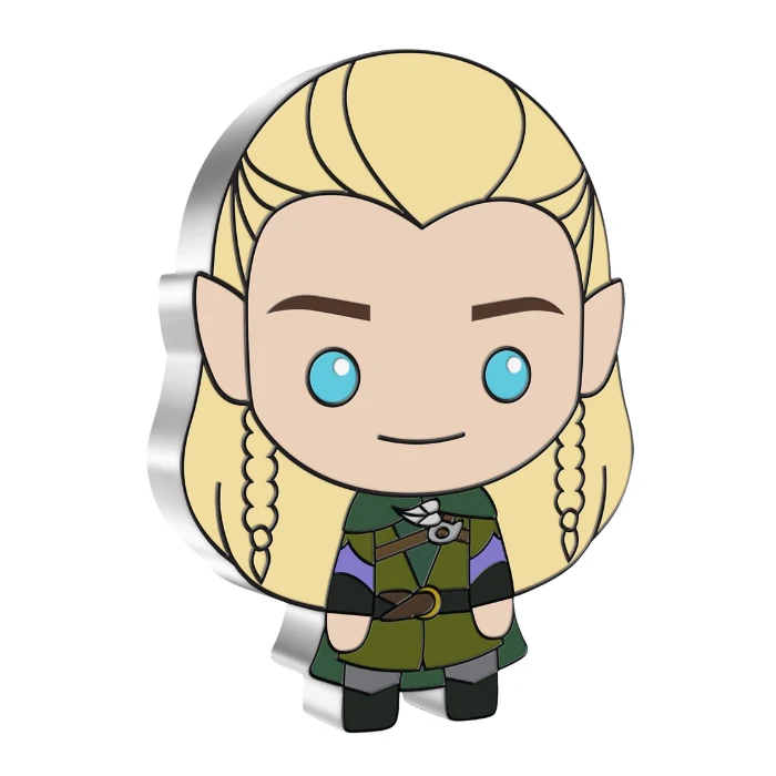 Chibi Collection - Lord Of The Rings Series Legolas Silver Proof 1oz Coin