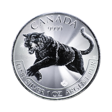 2016 Canada Cougar Tiger Silver 1oz coin