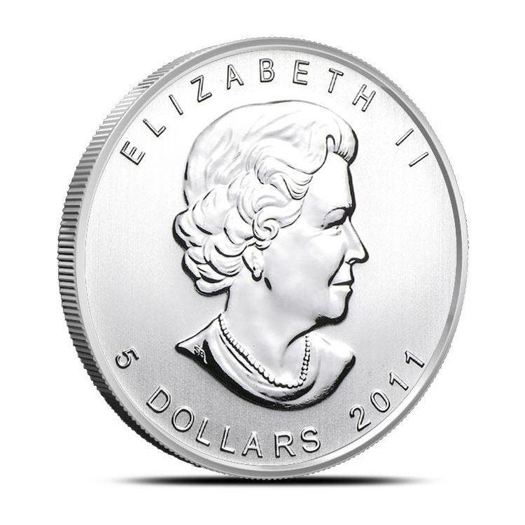 2011 Canada Wolf Silver 1oz coin