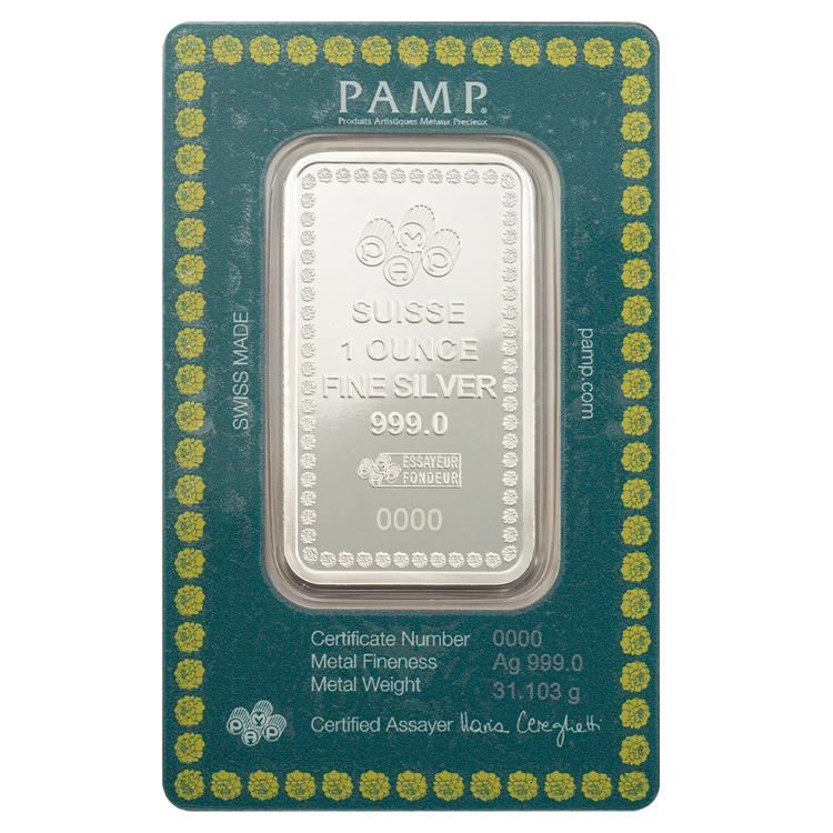 Pamp Suisse 1oz Diwali 2025 Silver Bar