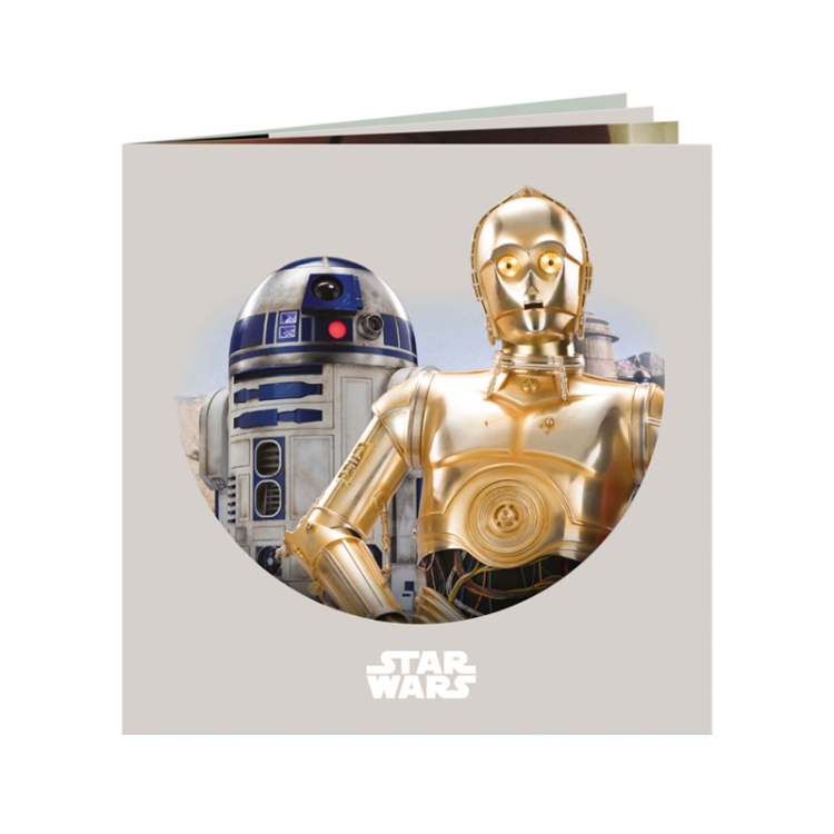 Great Britain Star Wars - R2D2 And C3PO 2oz Silver Proof Coin
