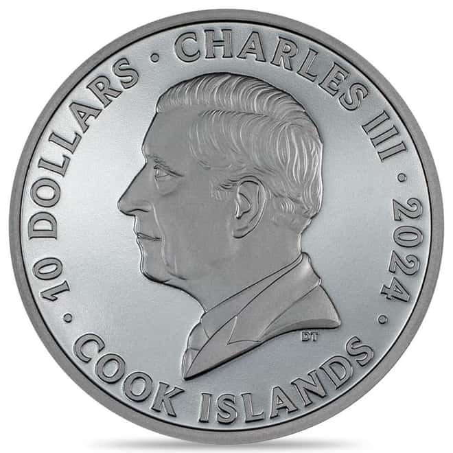 CIT The Journey Motorbike Antique Silver 2oz coin