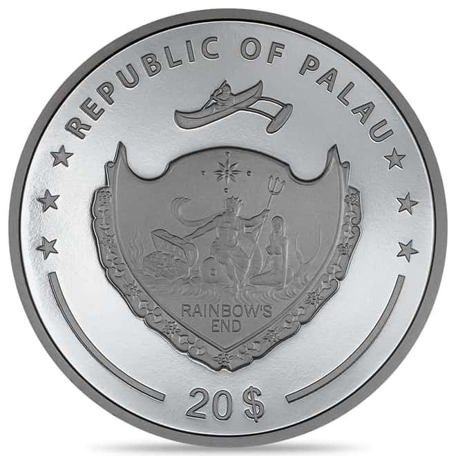 CIT Out of the Dark 3oz Black Proof Silver coin