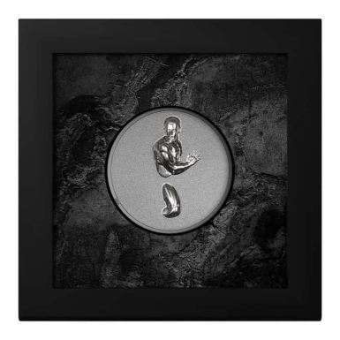 CIT Out of the Dark 3oz Black Proof Silver coin