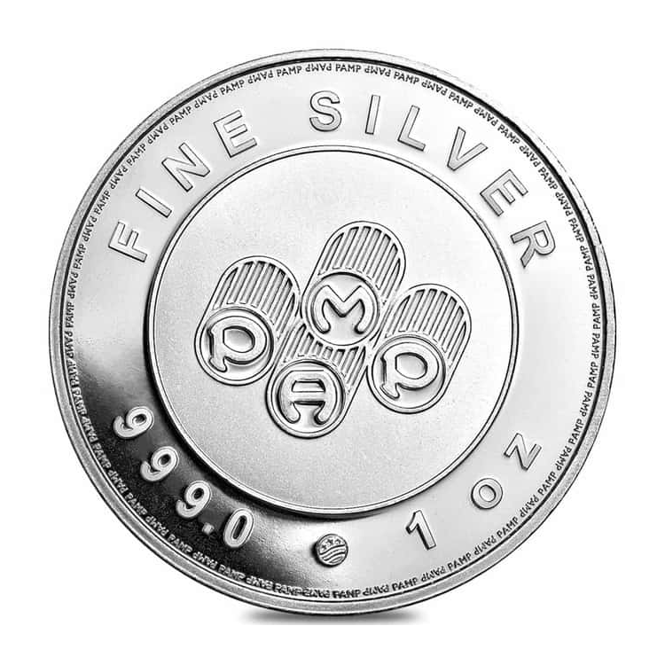 Pamp Suisse 1oz Lady of Liberty Silver Round
