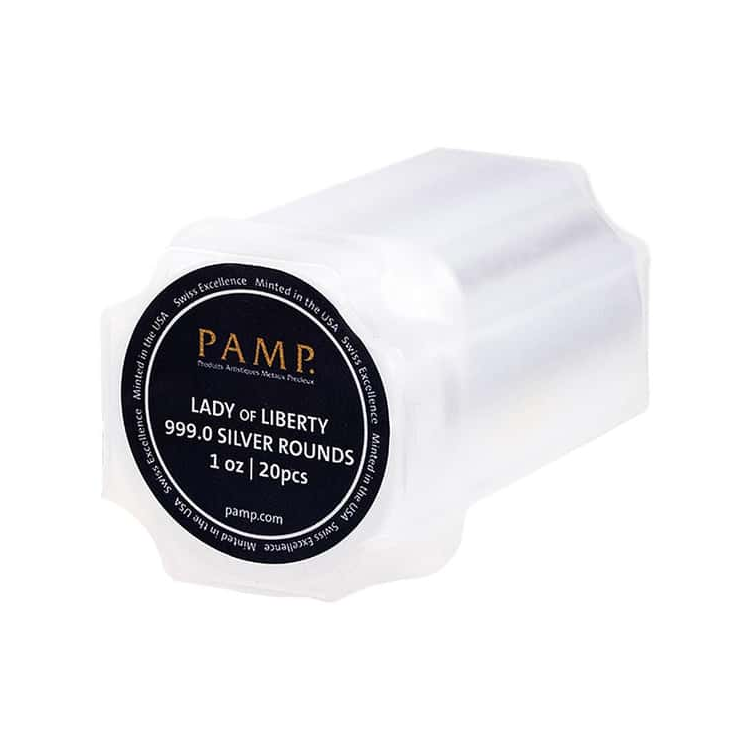 Pamp Suisse 1oz Lady of Liberty Silver Round