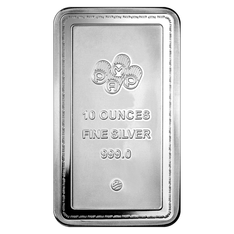 Pamp Suisse 10oz Lady of Liberty Silver bar