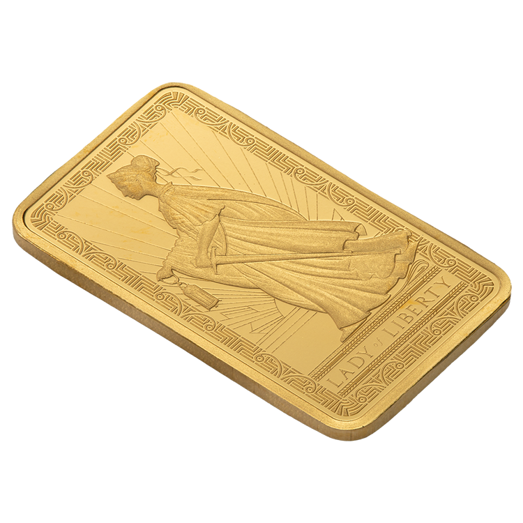 Pamp Suisse 2.5g Lady of Liberty Minted Bar