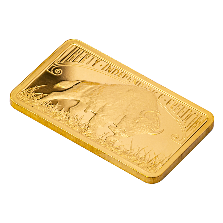 Pamp Suisse America the Free 5g Buffalo Minted Bar