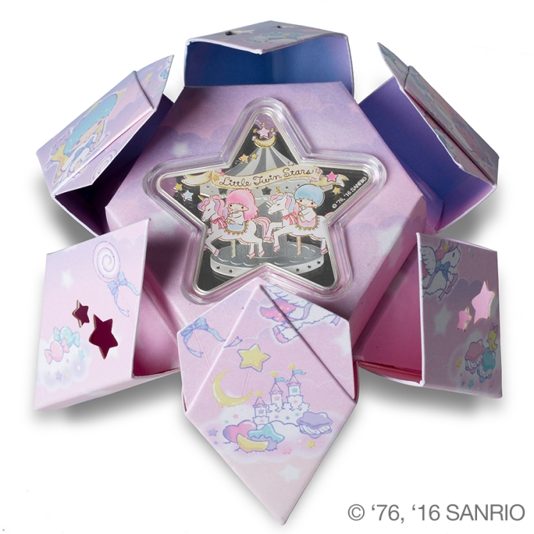 Sanrio Little Twin Stars Sky Park 1oz Silver Proof