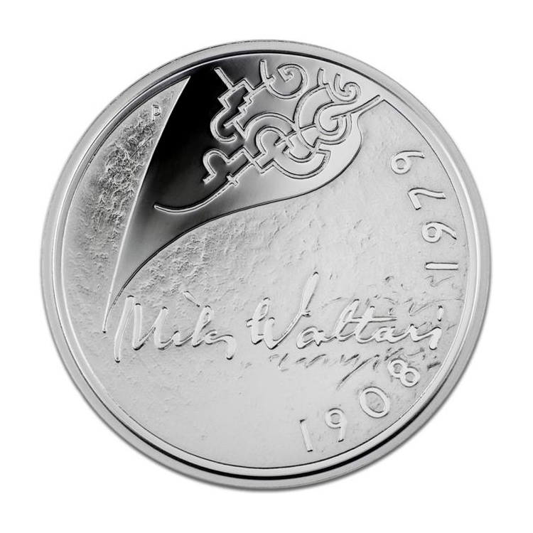Mika Waltari silver proof