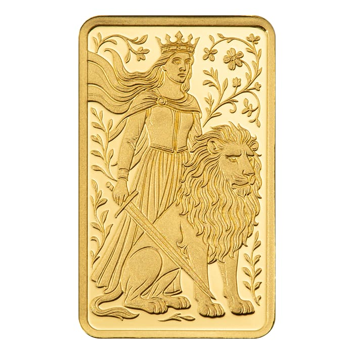 Pamp Suisse  Una and the Lion 1g minted bar