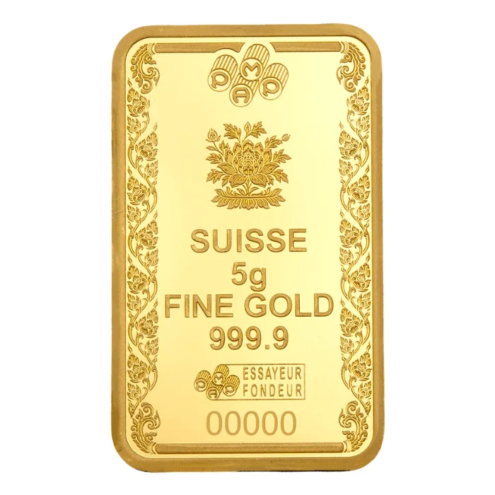 PAMP Suisse Budda with lotus 5g minted bar