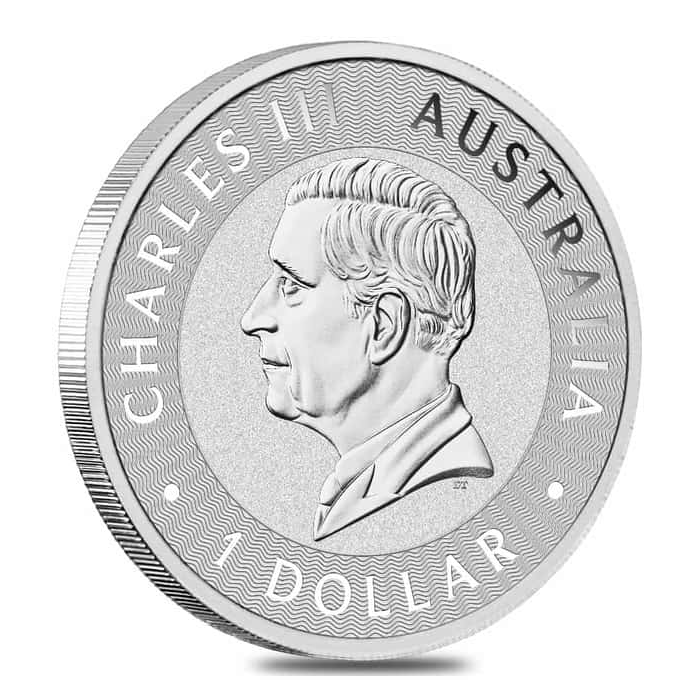 Perth mint 2025 Kangaroo 1oz silver Coin BU