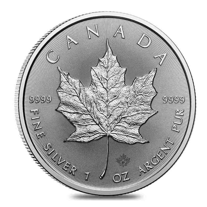Canadian 2025 Maple Leaf  1oz silver Coin BU