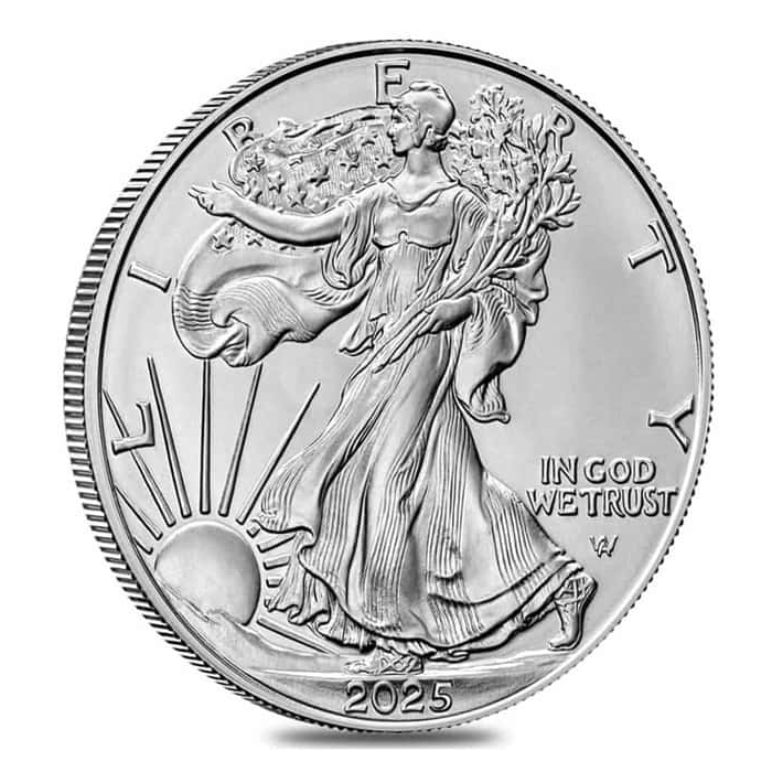 2025 American Eagle  1oz silver Coin BU