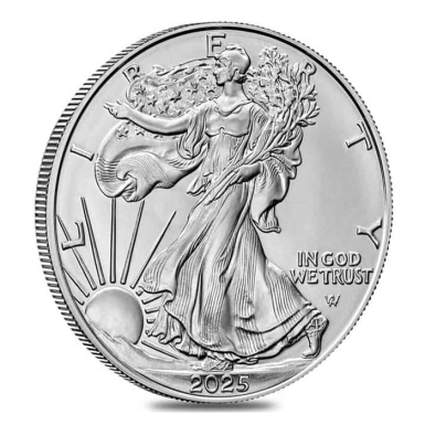 2025 American Eagle  1oz silver Coin BU