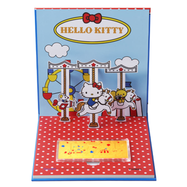 Hello kitty Carousel 0.5g Gold bar
