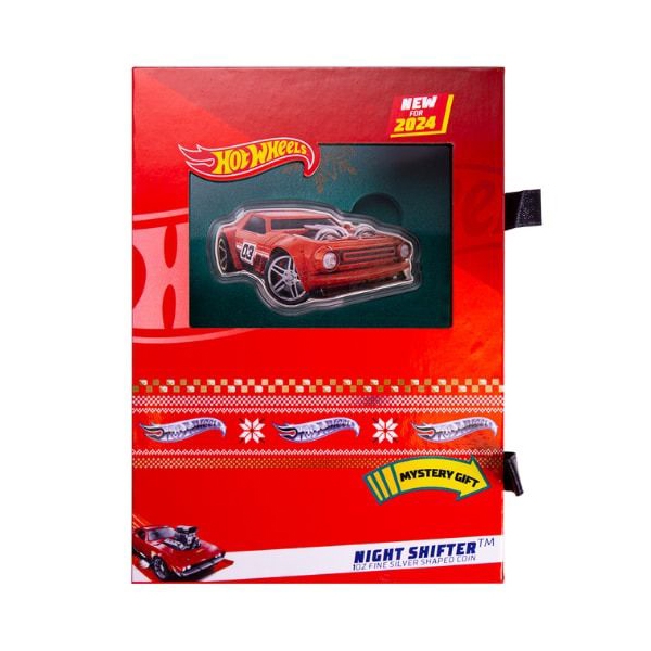 Pamp Suisse Hot Wheels Night Shifter 1oz Proof coin