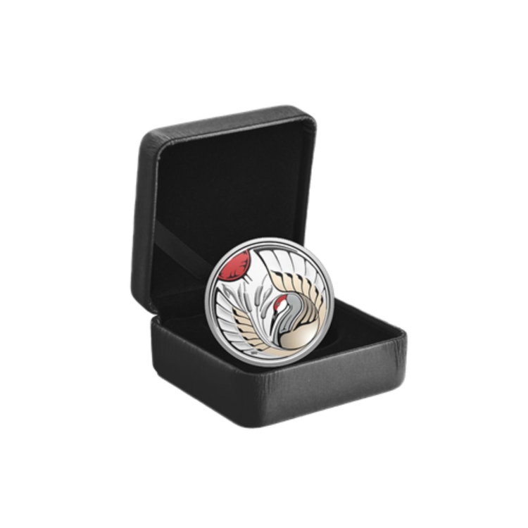 Clan Animals Sandhill Crane Proof Silver Coin