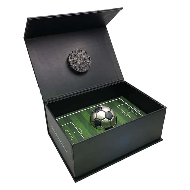 Soccer Ball Spherical 30g Antiqued Coin
