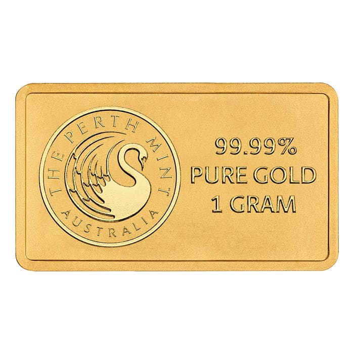 Bon Scott 80th Anniversary 1g Gold Minted Bar