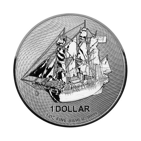Cook Islands Bounty 1oz Silver Coin