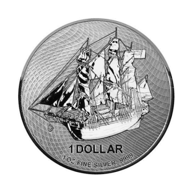 Cook Islands Bounty 1oz Silver Coin