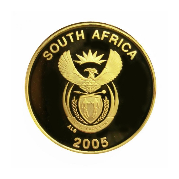 South africa mint 2006 FIFA Worldcup 1/4oz Gold Proof Coin