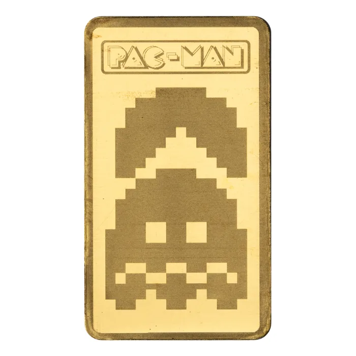 Pamp Suisse 1g Pac-Man 45th Anniversary Gold Bar