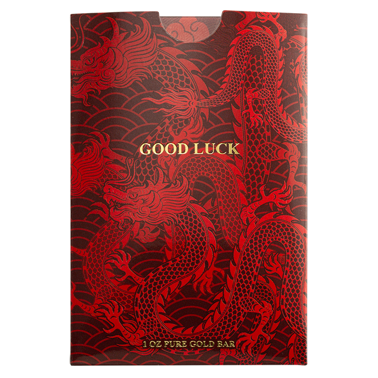 Pamp Suisse 1oz Good luck Yellow Dragon