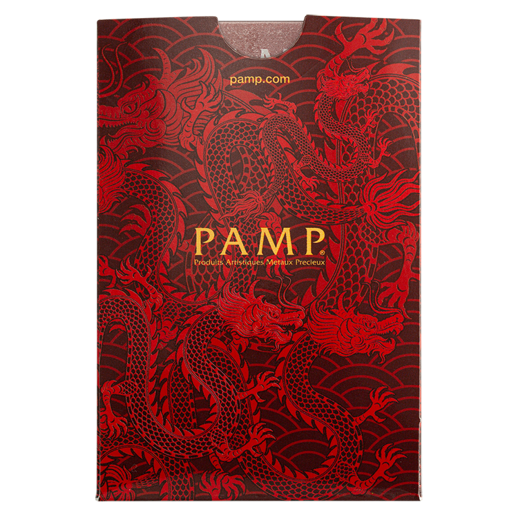 Pamp Suisse 1oz Good luck Yellow Dragon