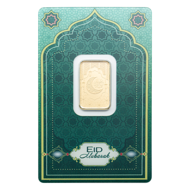 Pamp Suisse 5g Eid Mubarak Gold Bar