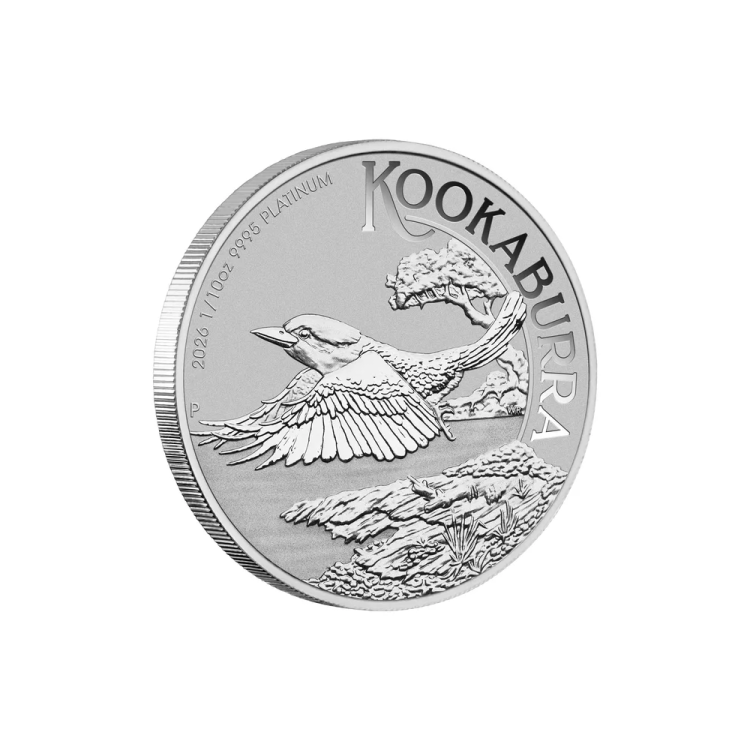 2026 Australia kookaburra 1/10 oz Platinum coin