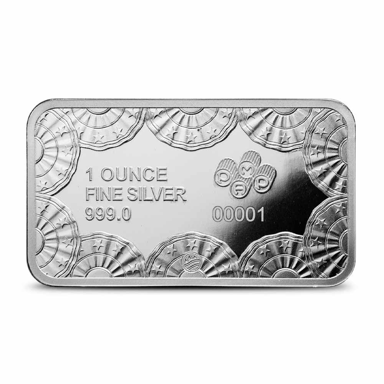 Pamp Suisse 1oz 250th Anniversary of the USA Silver Bar